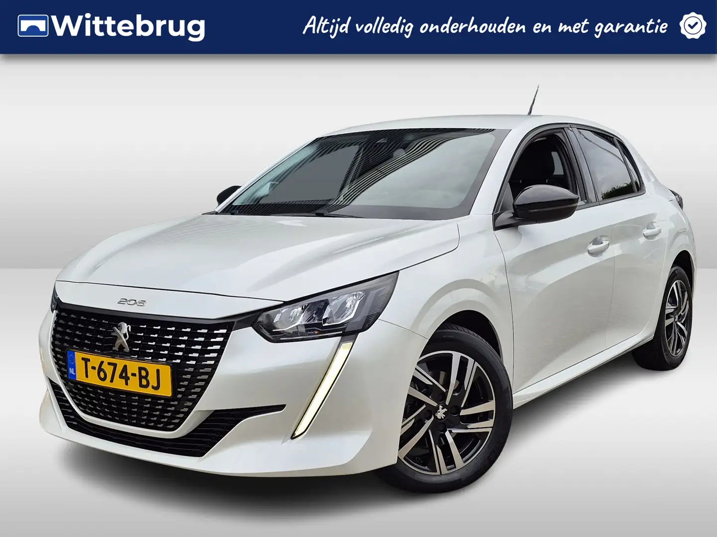 Peugeot 208 1.2 PureTech Allure Pack | Automaat | Navigatie | Weiß - 1