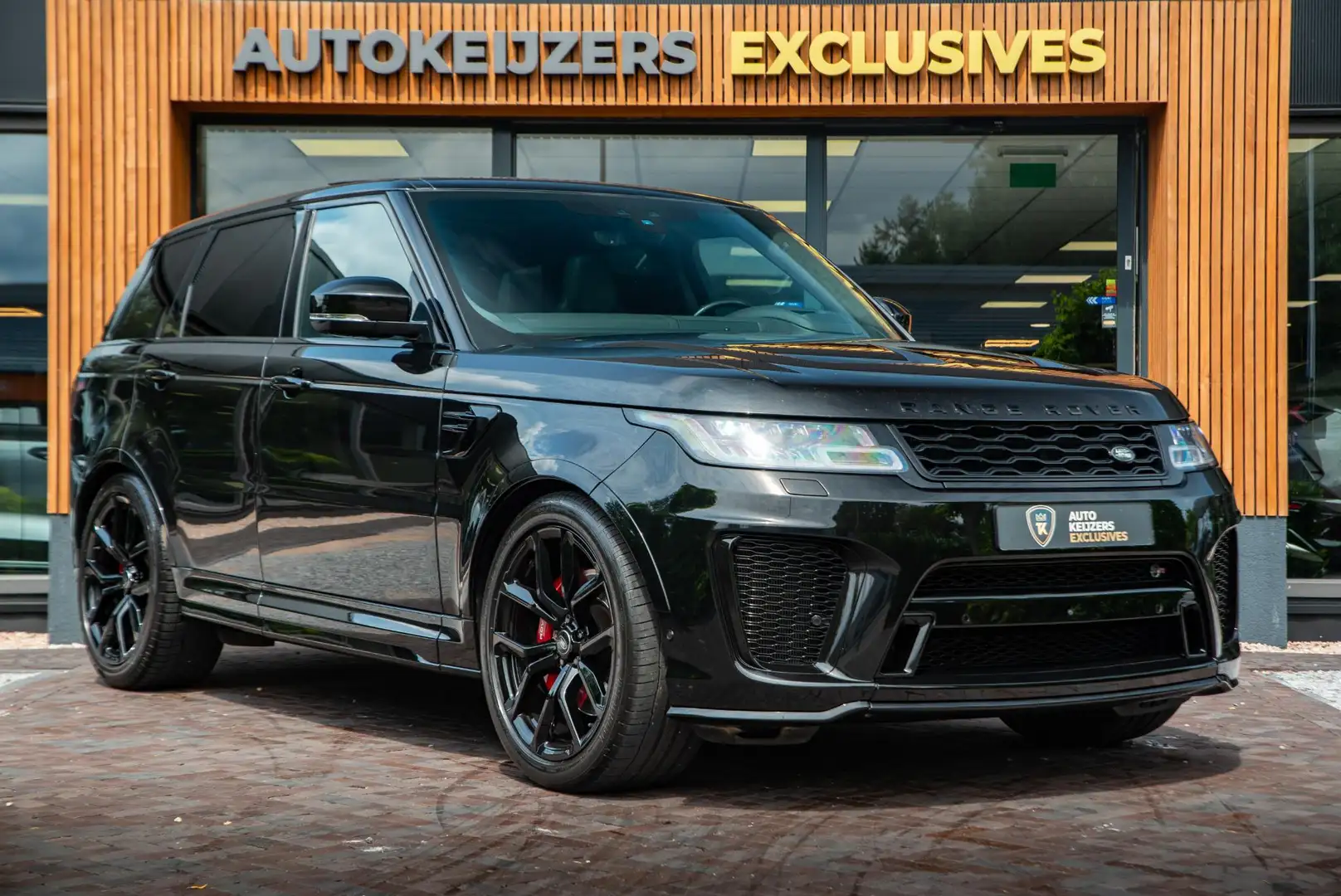 Land Rover Range Rover Sport 5.0 V8 SC SVR Panodak Carbon Meridian HUD 360 Came Noir - 1