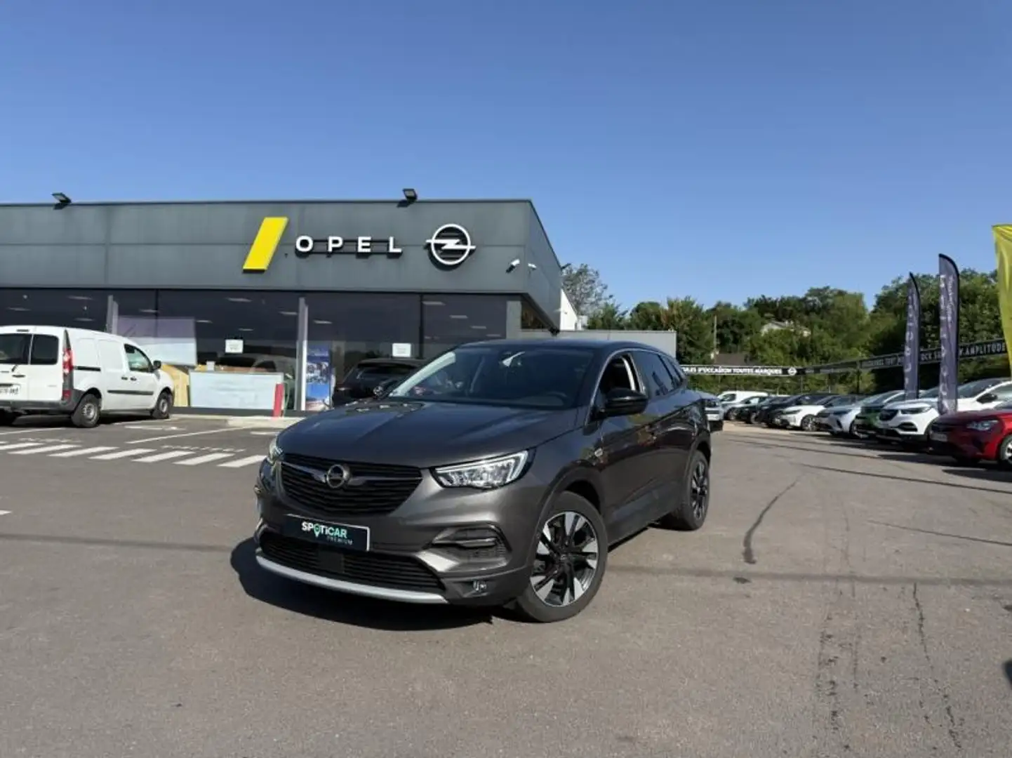 Opel Grandland X 1.2 Turbo 130ch Design Line BVA Gris - 1