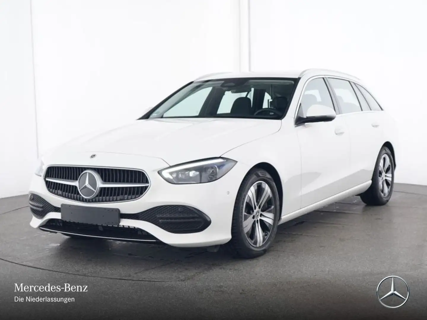 Mercedes-Benz C 220 d T AVANTG+AHK+KAMERA+TOTW+KEYLESS+9G Weiß - 2