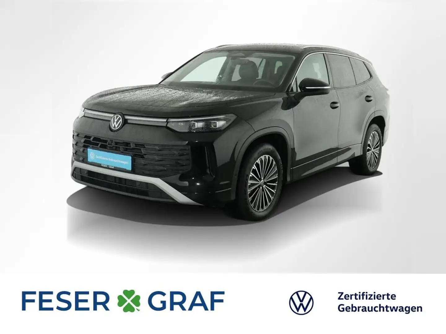 Volkswagen Tayron Life 2.0 TDI DSG Navi AHK AreaView LED Schwarz - 1