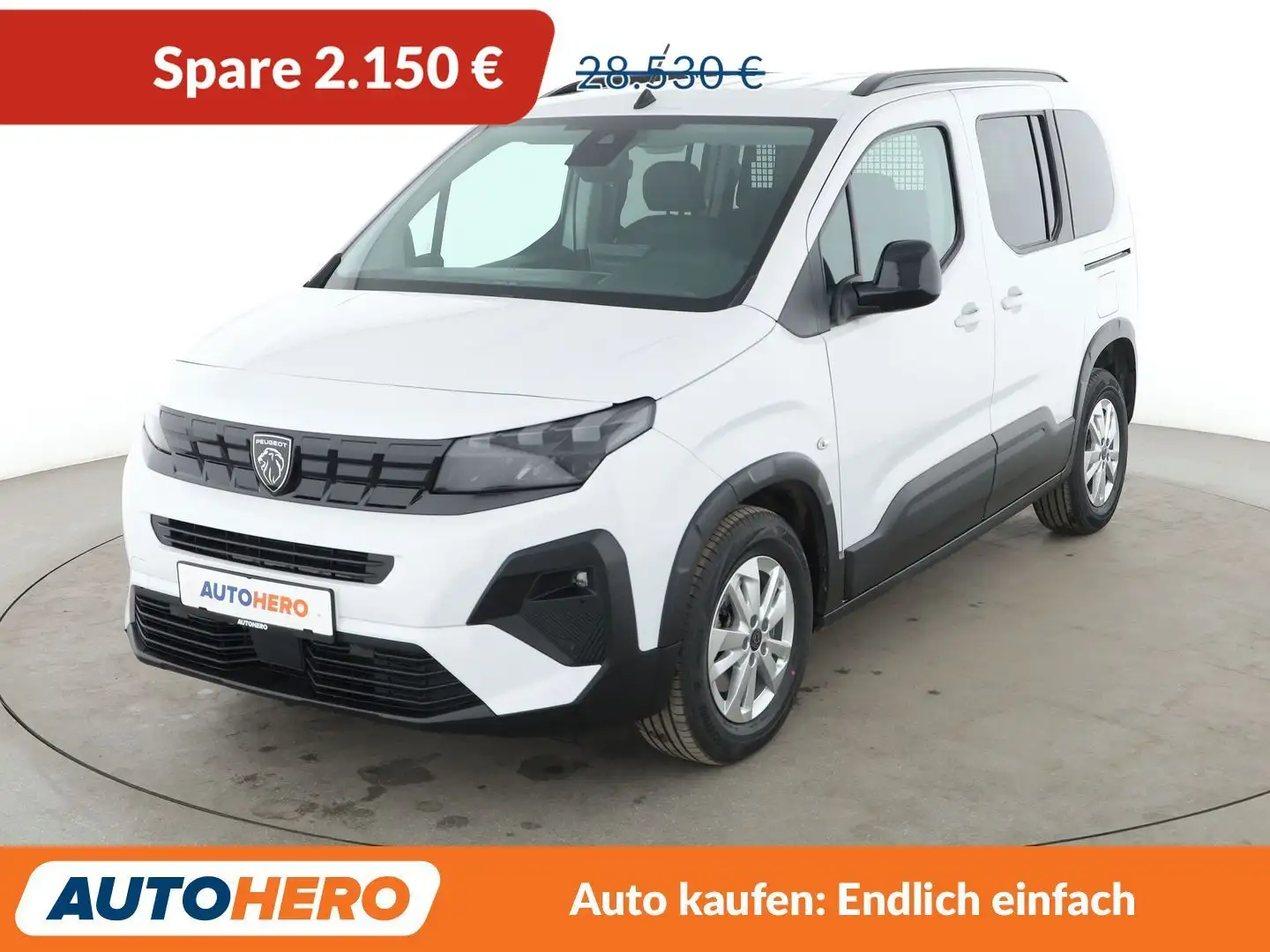 Peugeot Rifter 1.5 Blue-HDi Allure N1 L1 Aut*NAVI*LED*TEMPO*CAM* Blanco - 1