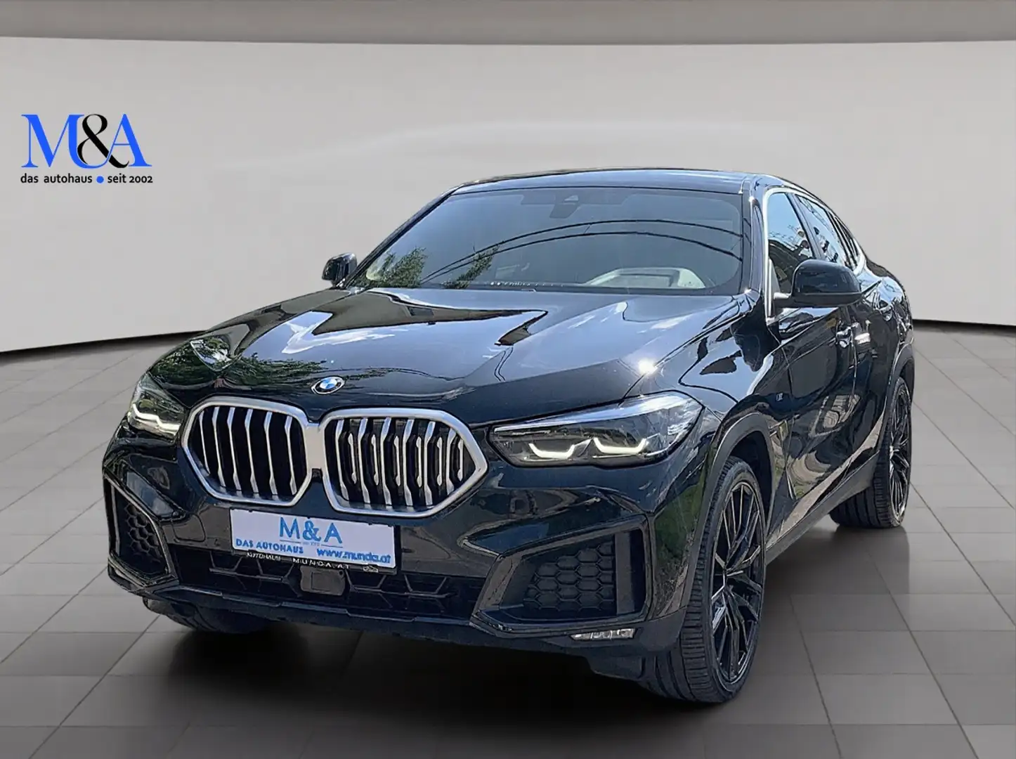 BMW X6 xDrive 30d * MwSt. Ausweisbar * Garantie Schwarz - 1