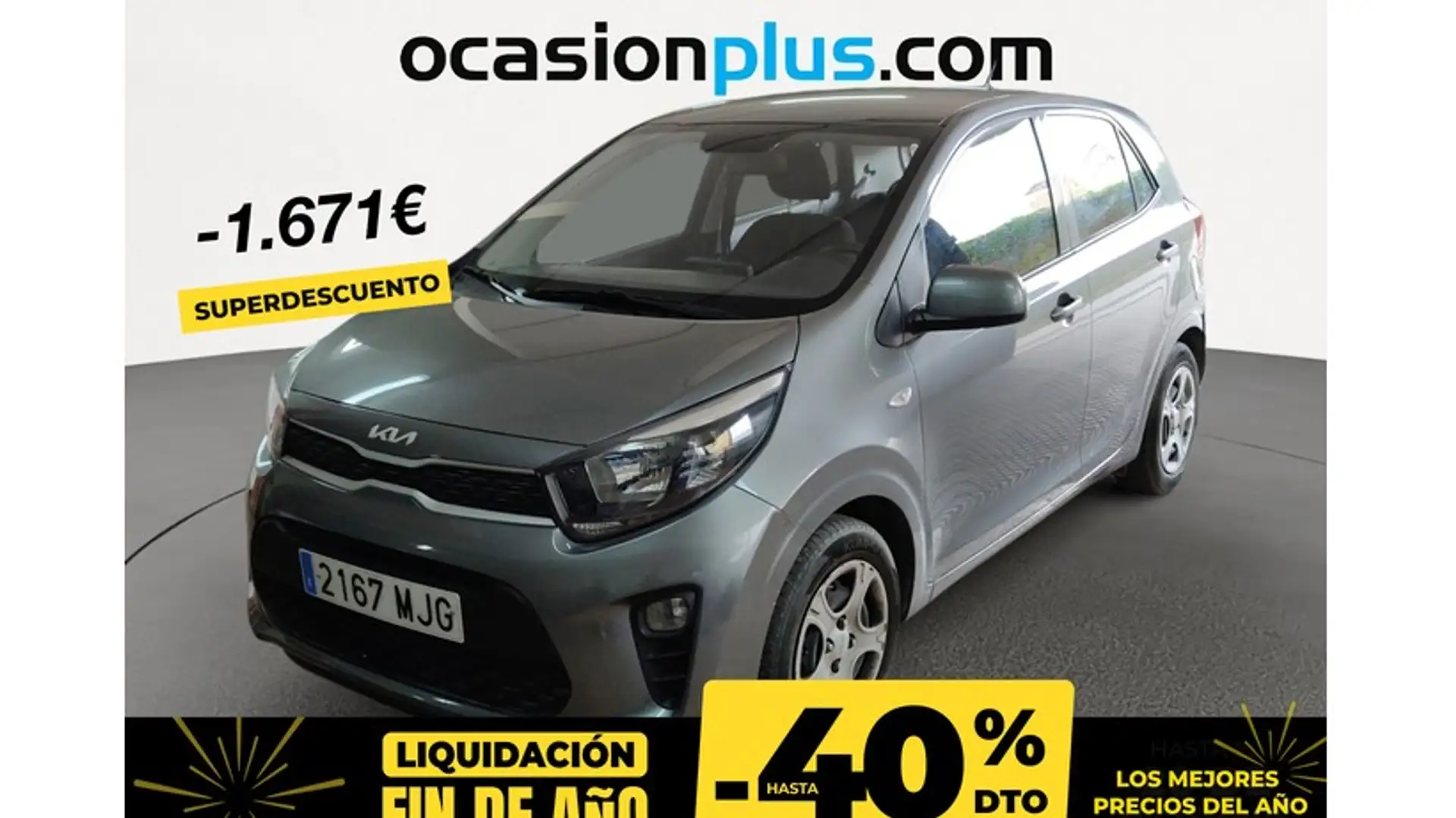 Kia Picanto 1.0 DPi Concept Gris - 1