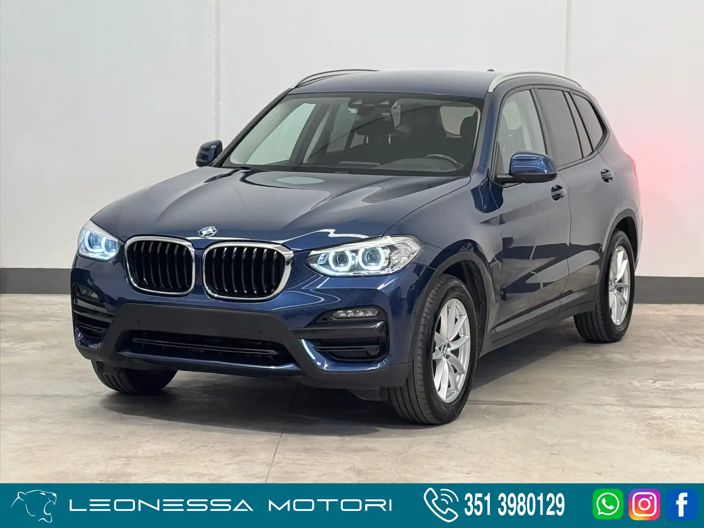 BMW X3 xdrive20d mhev 48V auto *PREZZO REALE* Blu/Azzurro - 1