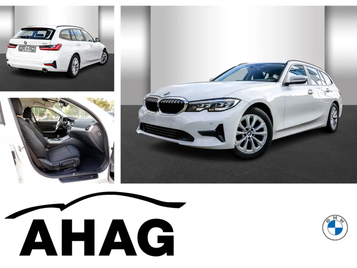 BMW 318 i Touring Advantage Auto Aut. Klimaaut. PDC Weiß - 1