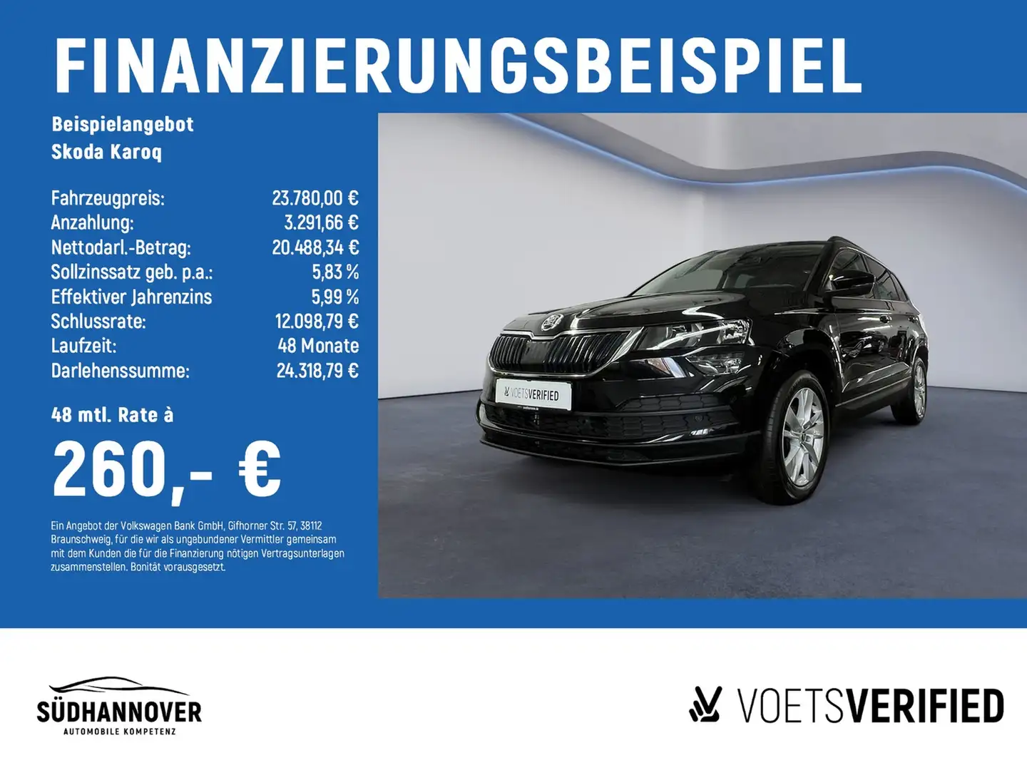 Skoda Karoq Ambition 1.5 TSI DSG AHK+SHZ+PDC+KAMERA Zwart - 2