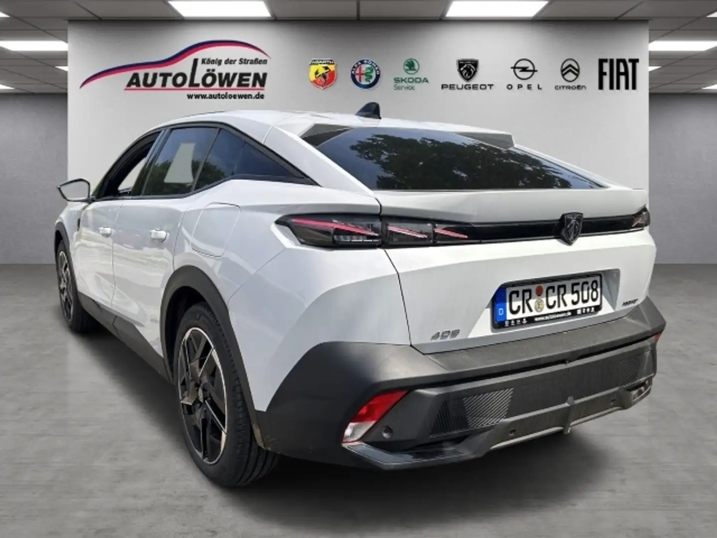 Peugeot 408 GT Hybrid 225 Navi SHZ Blanc - 2