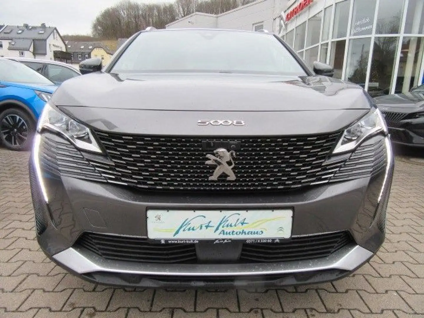 Peugeot 5008 GT Pack BHDi 180 EAT8*ACC*Vollleder*AHZV Grigio - 2
