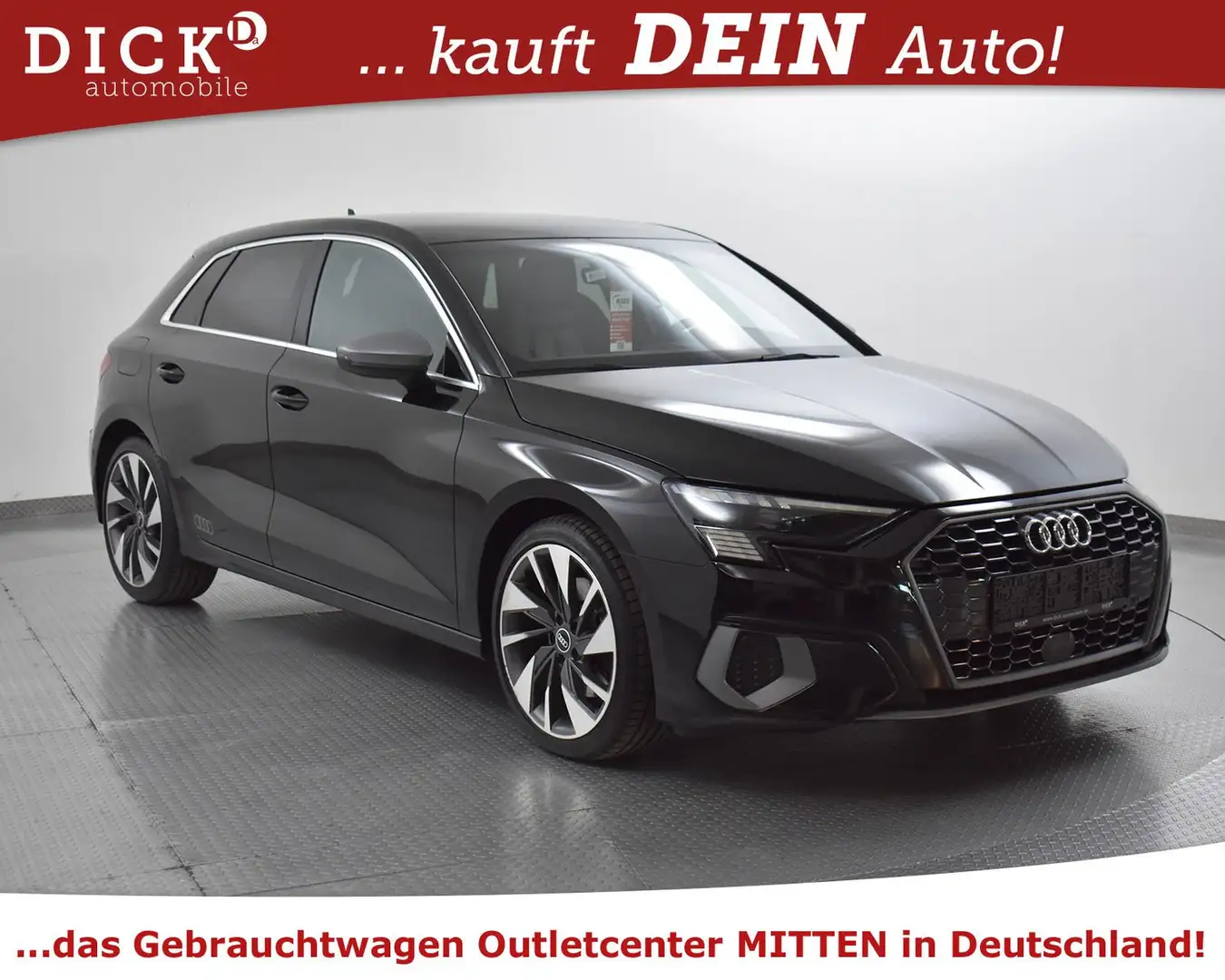 Audi A3 SB 35 TFSI Edit. One S LINE NEU MOD+B&O+VOLL Schwarz - 1