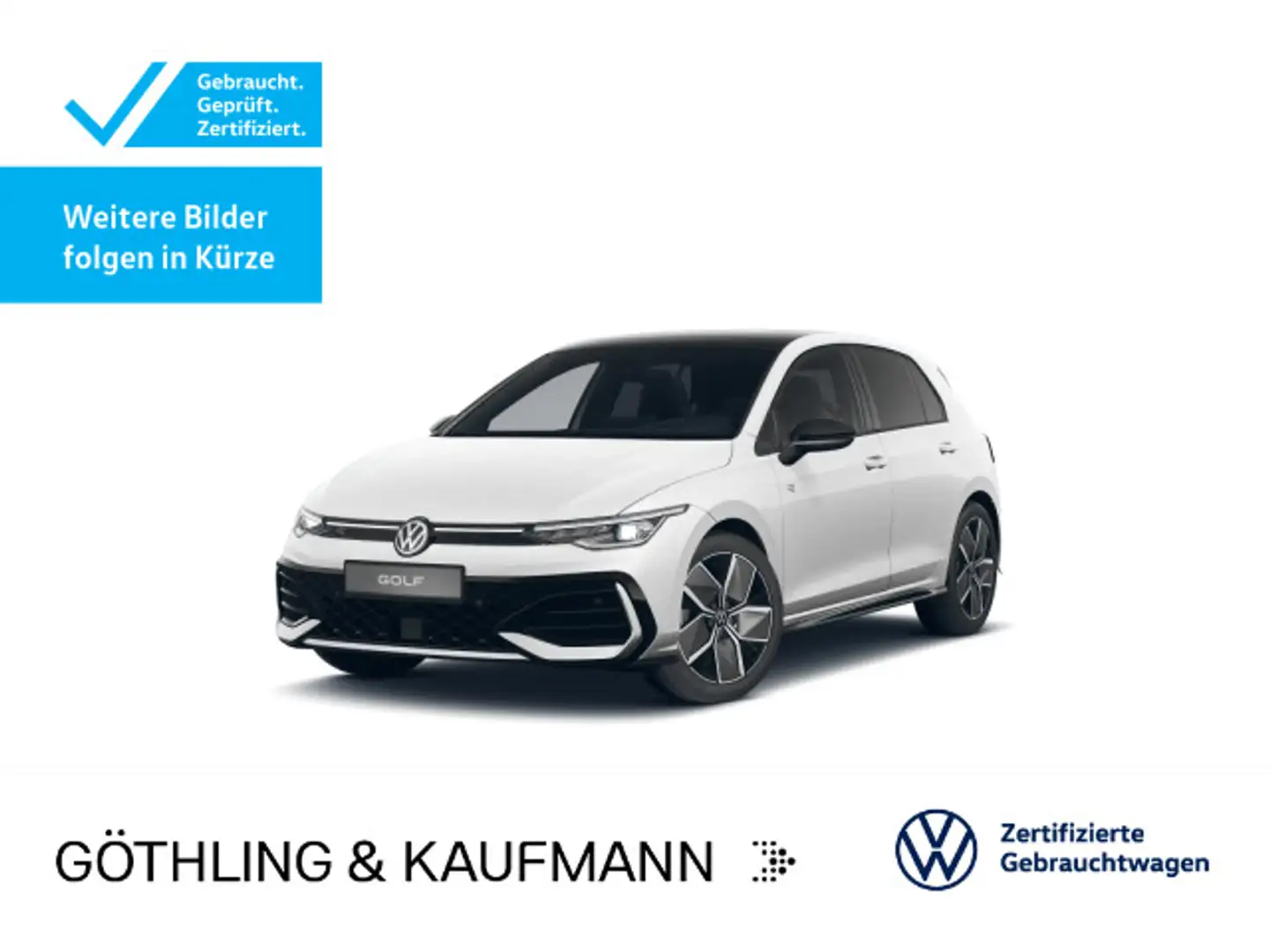 Volkswagen Golf R-Line 2.0 TDI DSG*PANO*BlackStyle*18Zoll*K Weiß - 1