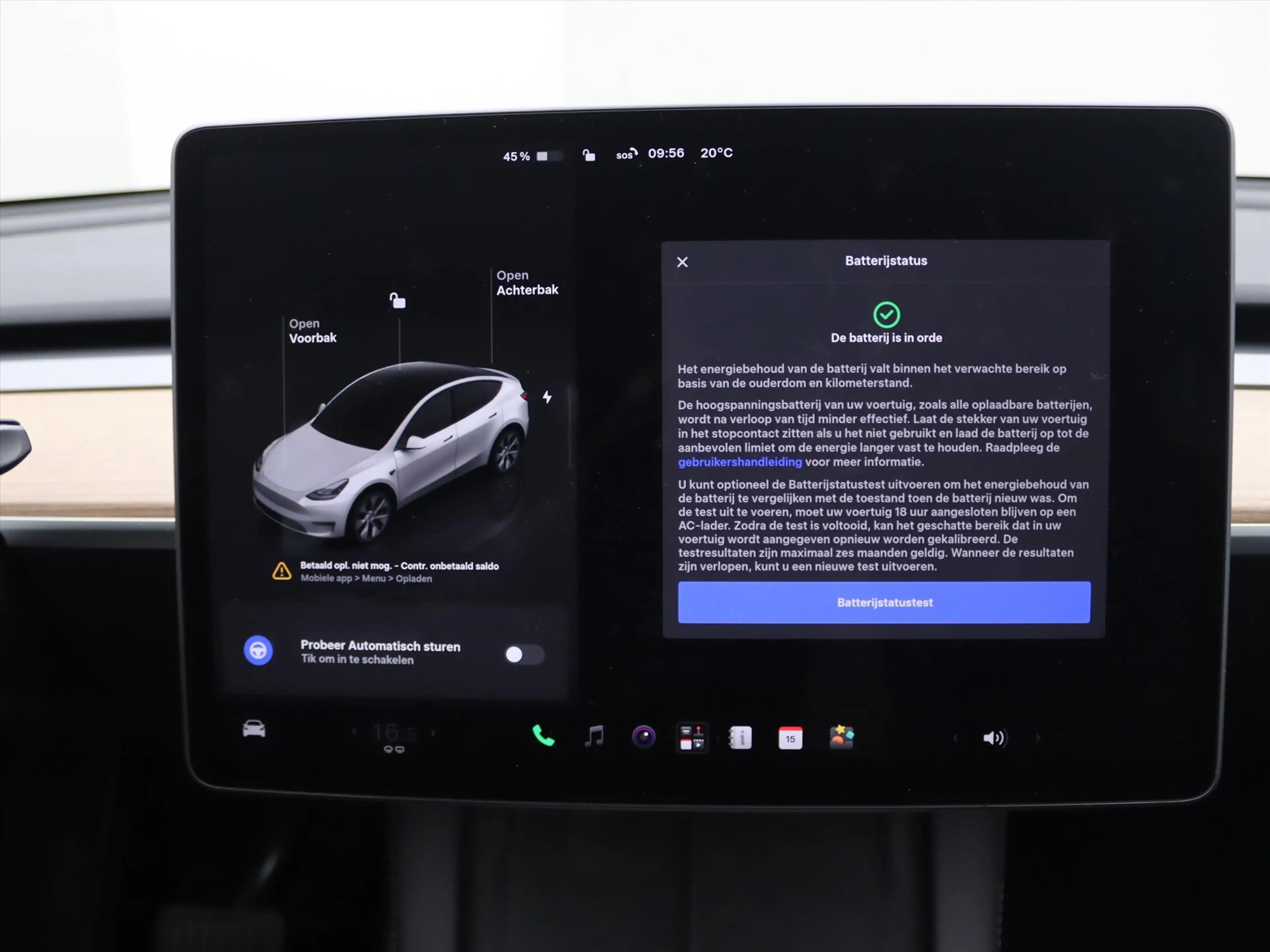 Tesla Model Y Long Range AWD 75kWh 351pk 93.8% SoH [ TREKHAAK+AM — photo 36