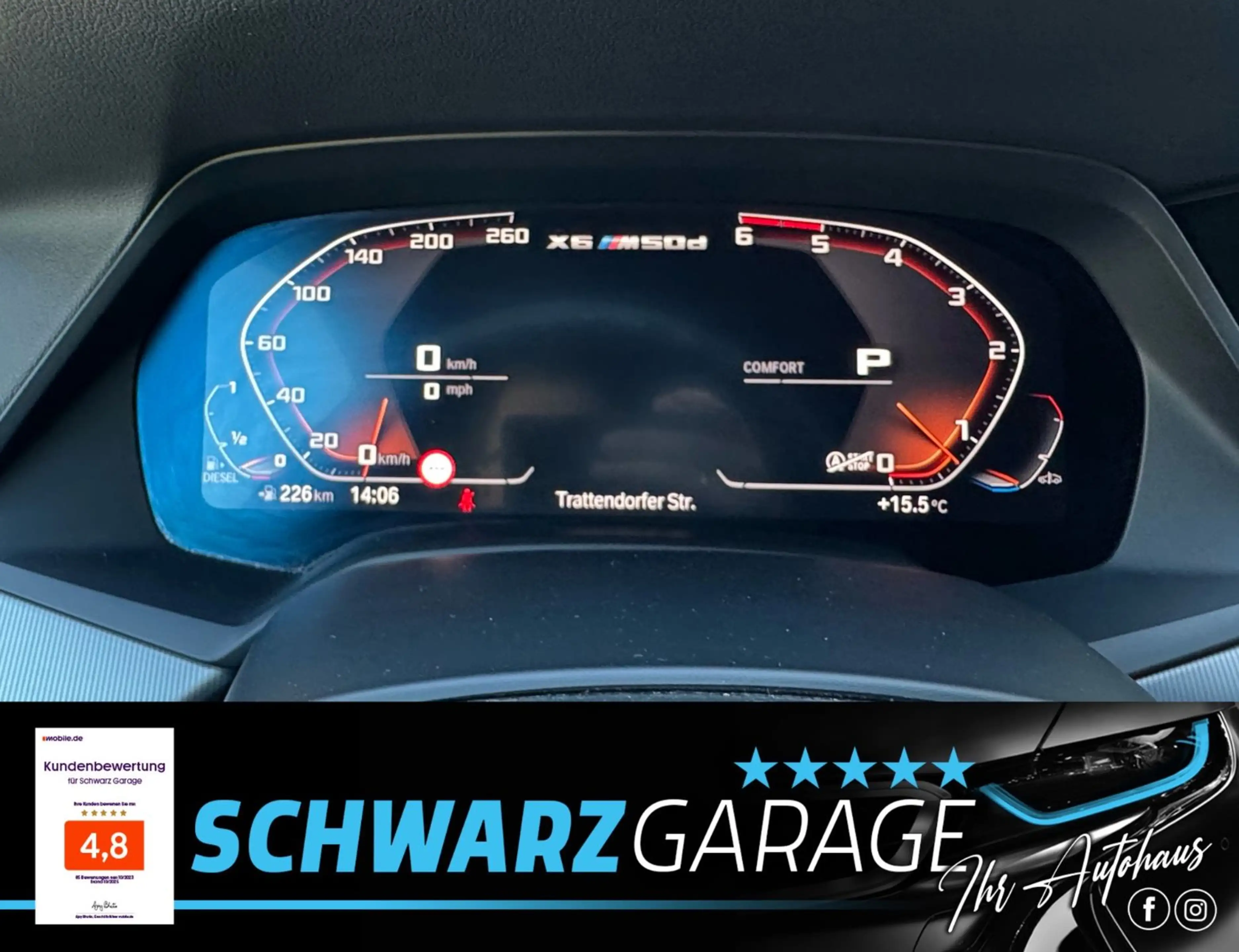 BMW X6 M50 d*ACC*VOLL*M Paket* — photo 14