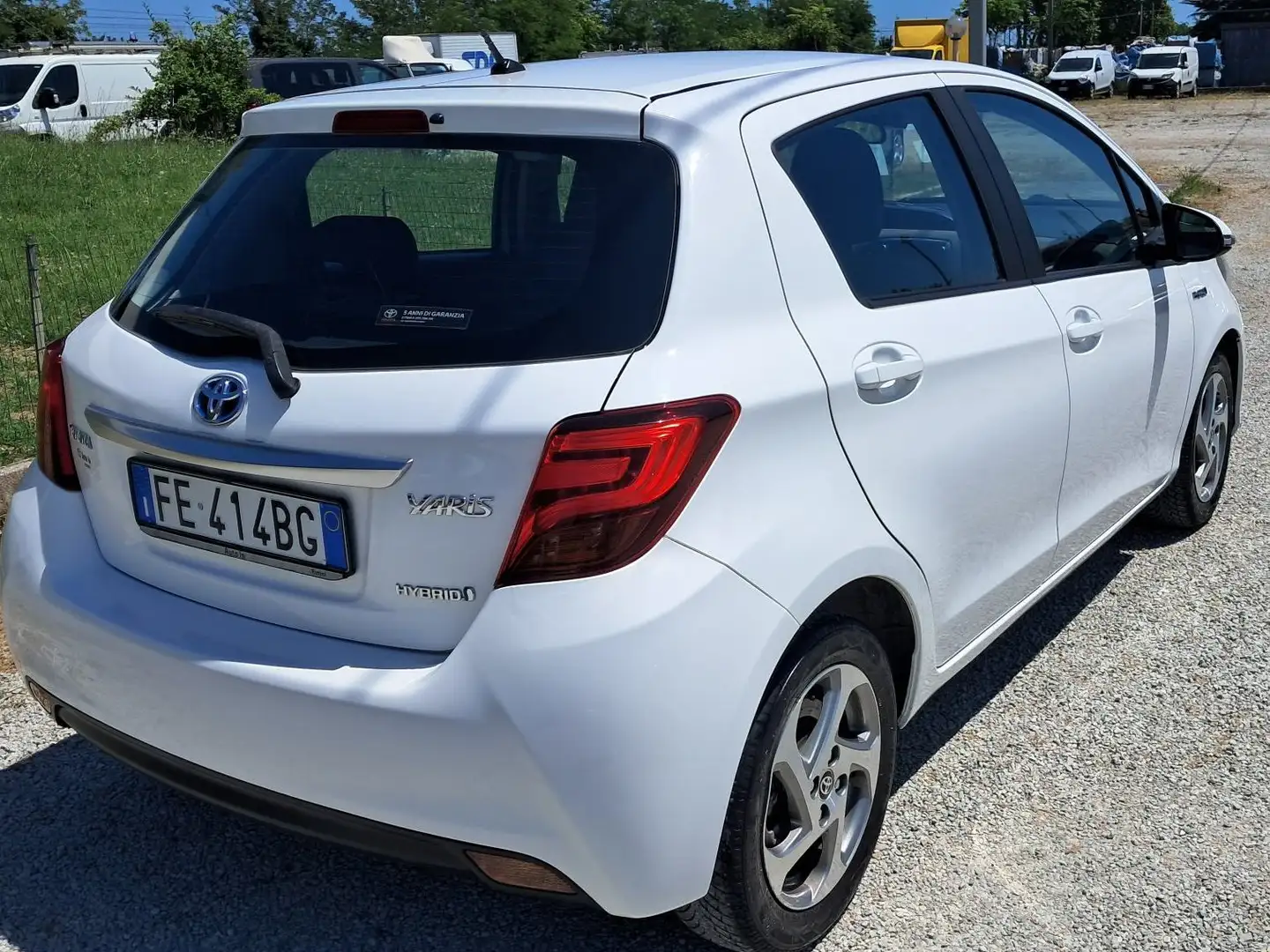 Toyota Yaris Yaris III 2015 5p 1.5h Active TSS Bianco - 2