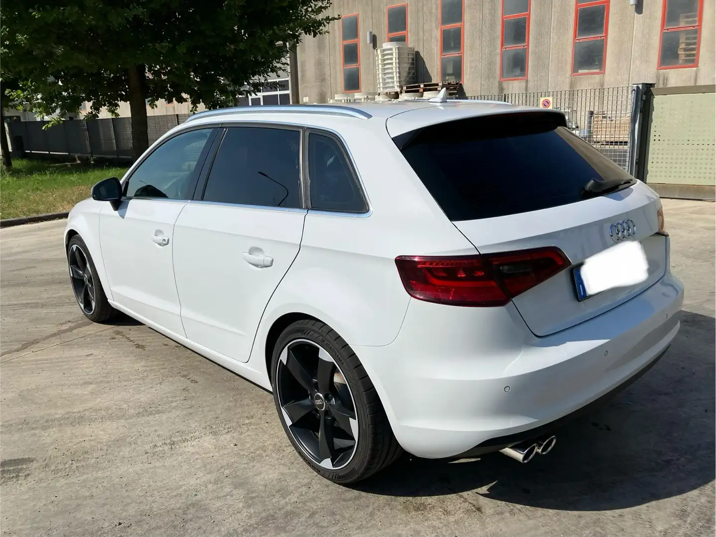 Audi A3 Sportback 2.0 tdi Ambition Bianco - 1