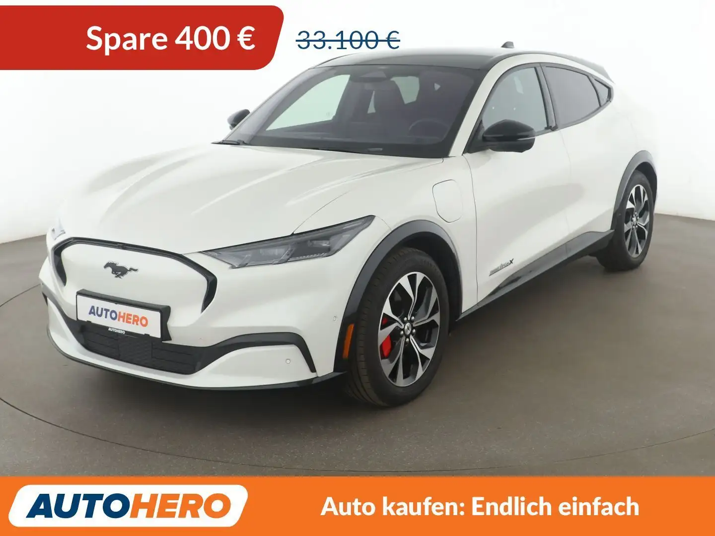 Ford Mustang Mach-E electric drive 258 kW AWD Weiß - 1