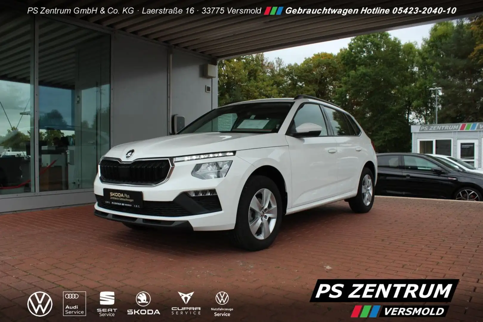 Skoda Kamiq 1.0 TSI Essence LED DAB NAVIapp Bluetooth Blanc - 2