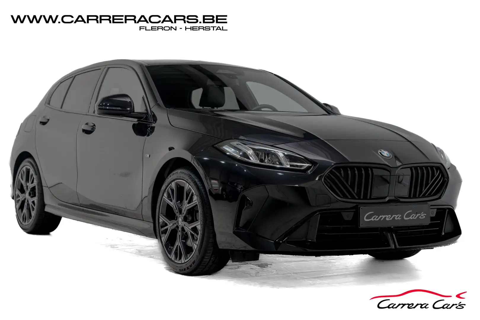 BMW 116 116iA M SPORT*|CUIR*LED*AUTO*NAV*CAM*GARANTIE 2ANS Noir - 1