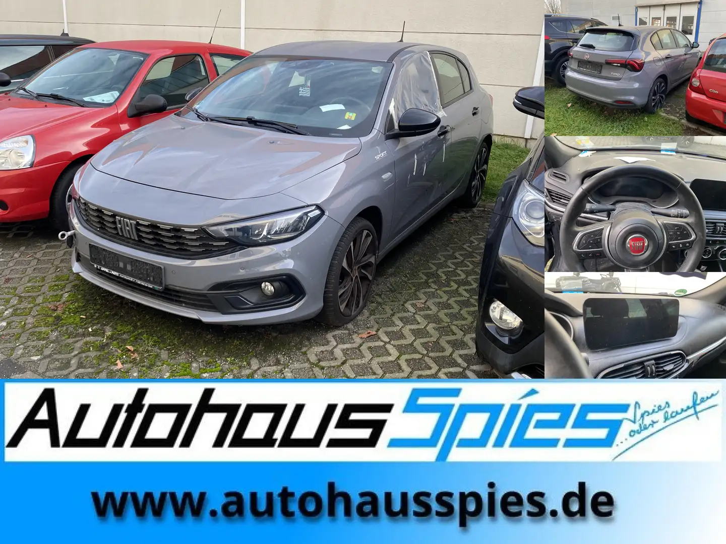 Fiat Tipo 1.0  City Sport #MOTORSCHADEN# Grau - 1