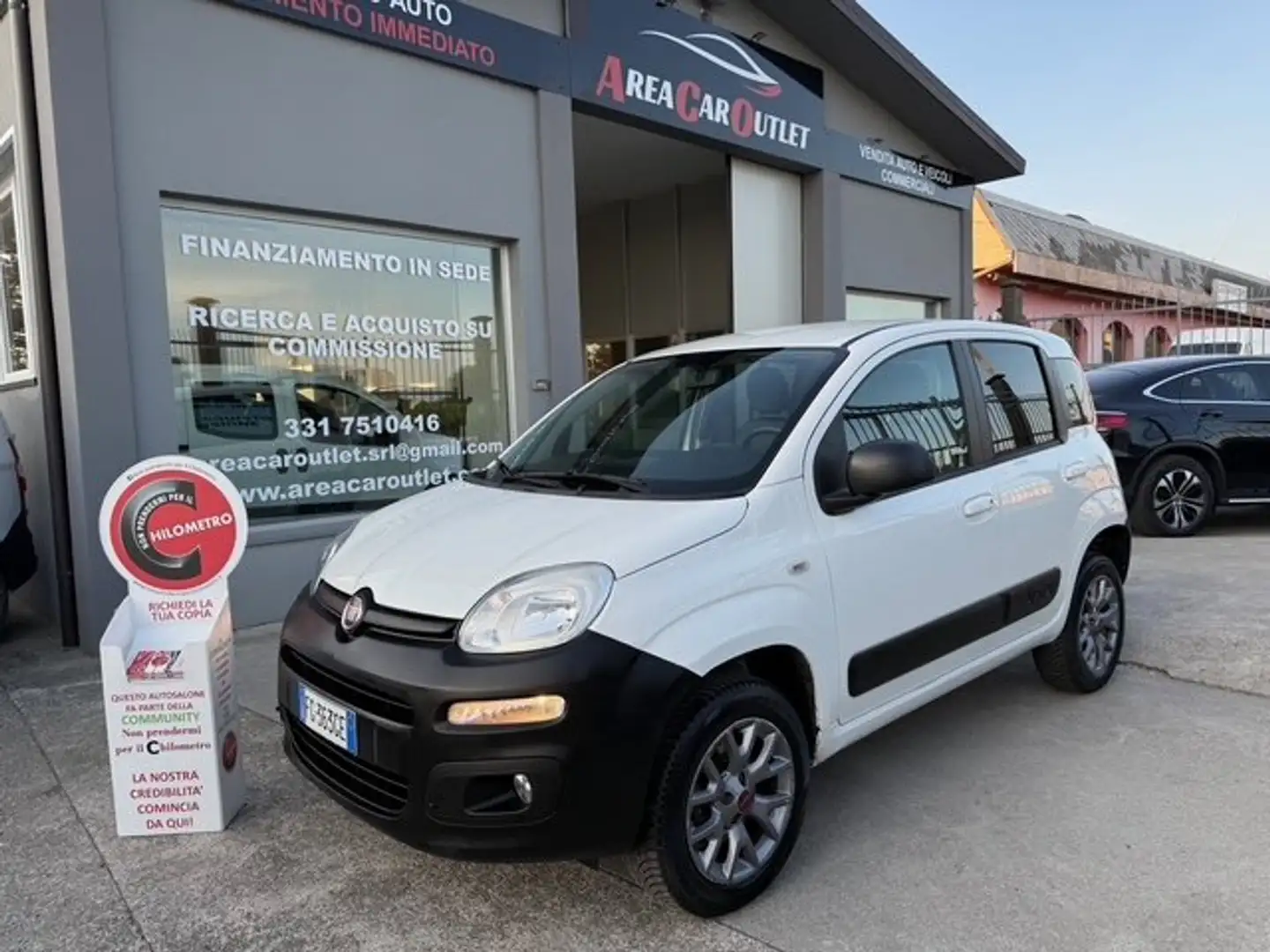 Fiat Panda 1.3 MJT 4x4 Van 2 posti*VARIE DISPONIBILITA' Blanc - 2