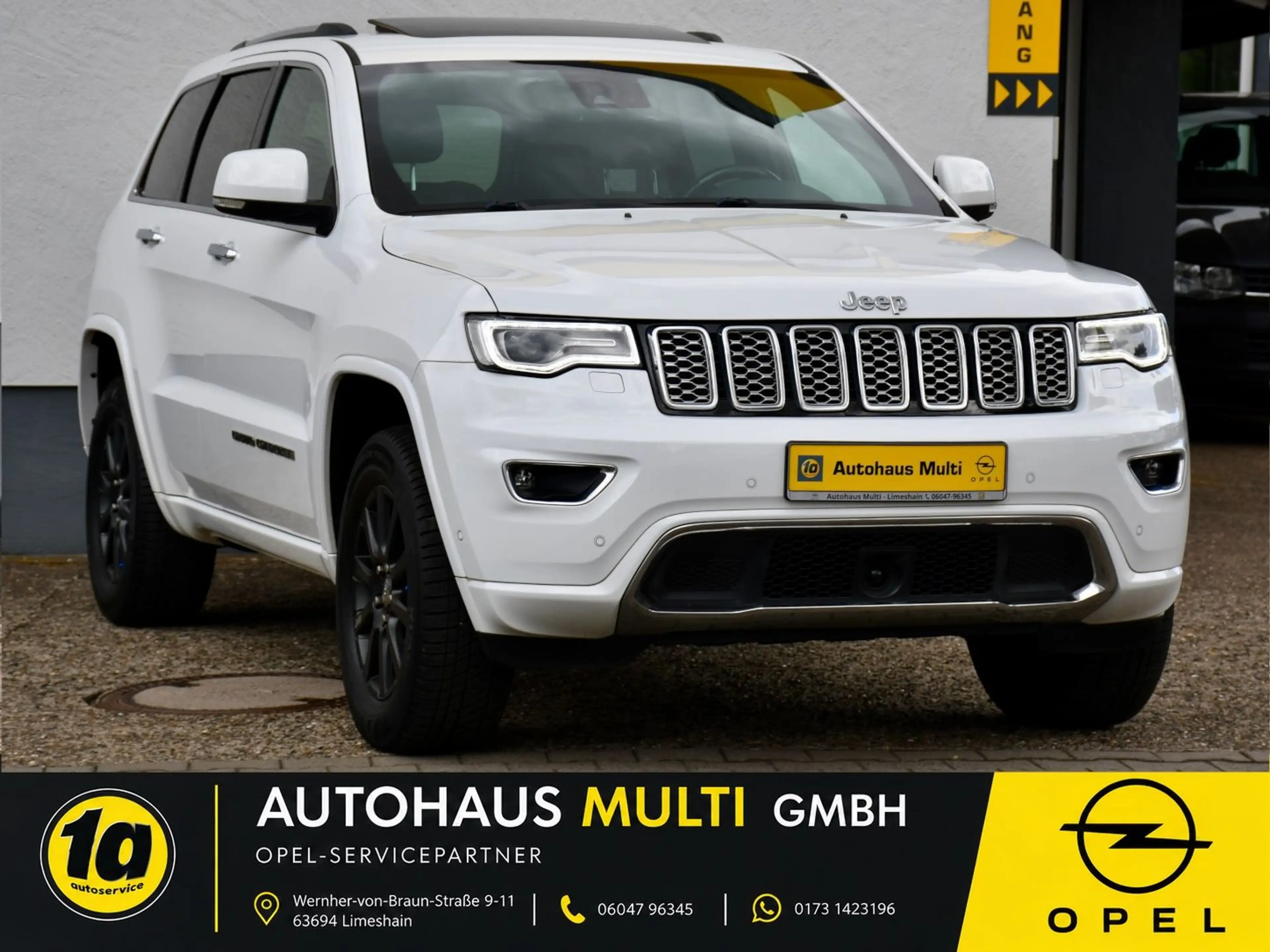 Jeep Grand Cherokee 3.0CRD Pano ACC H&K AHK Voll Leder