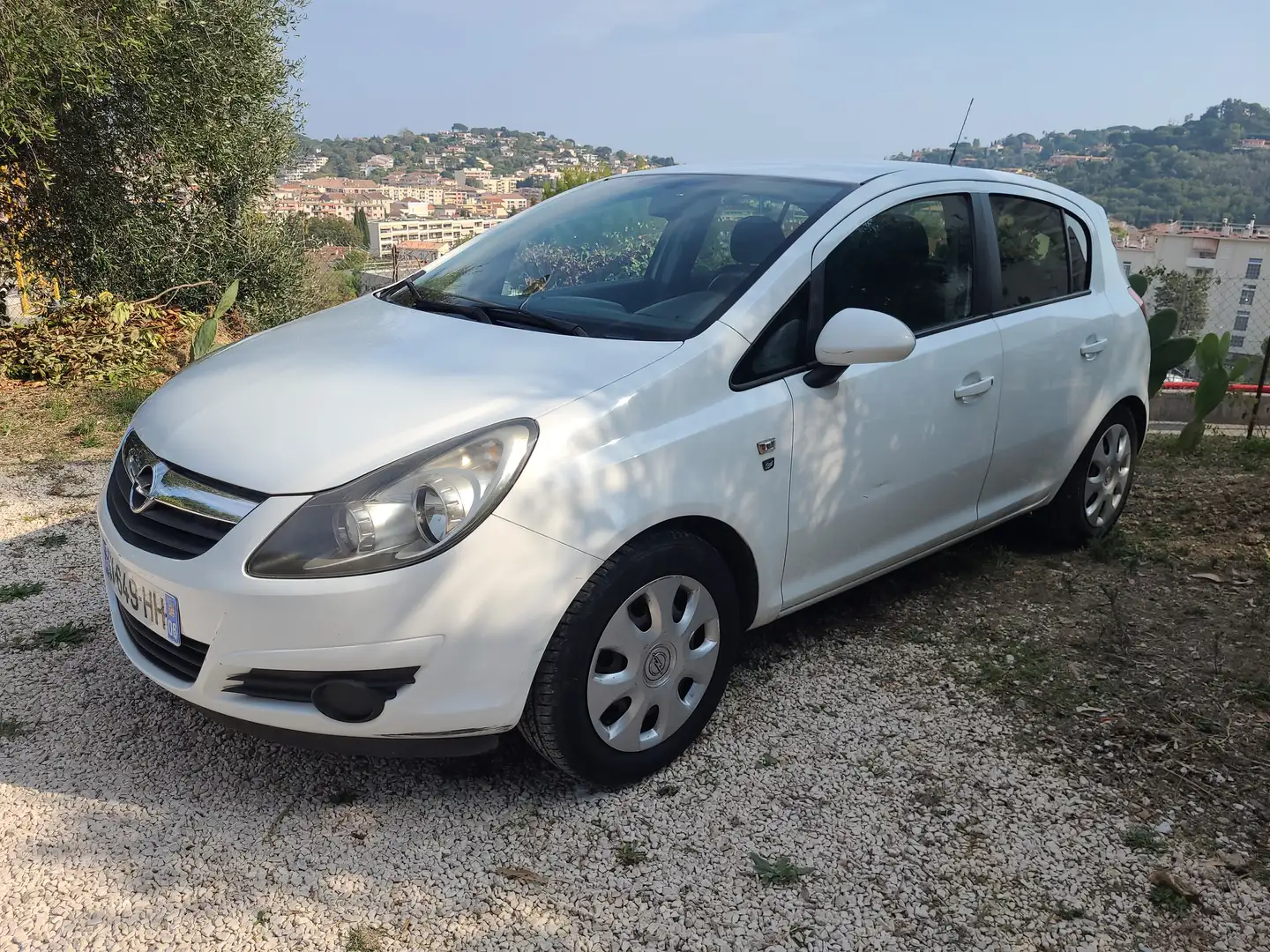 Opel Corsa Corsa 1.2 16V Enjoy Blanc - 1