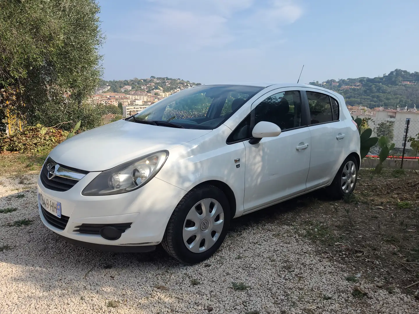 Opel Corsa Corsa 1.2 16V Enjoy Blanc - 2