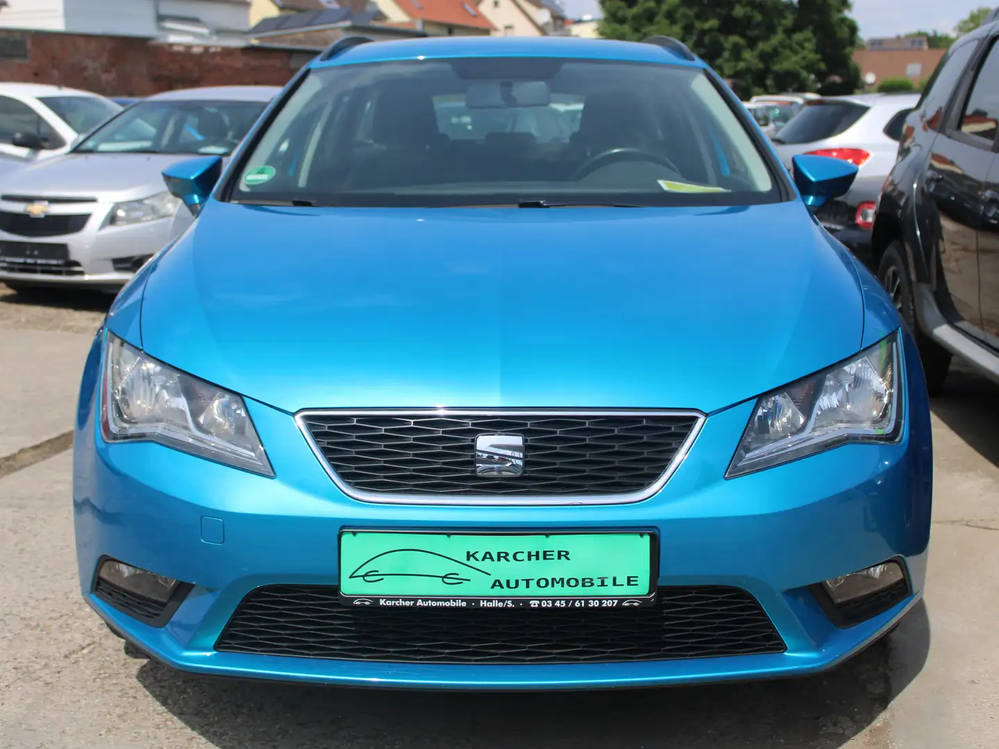 SEAT Leon Style*Klima*Tüv Neu*SR*Tempomat Blau - 2