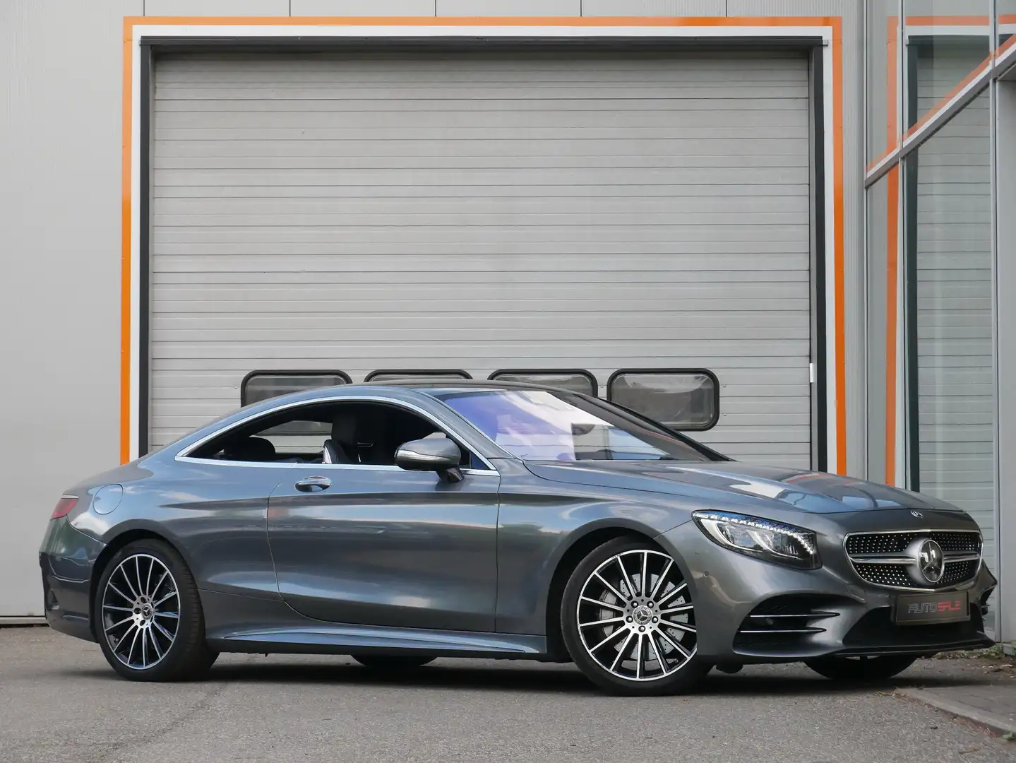 Mercedes-Benz S 560 Coupe AMG Magicsky/Nightvision/ABC/HUD Grijs - 2
