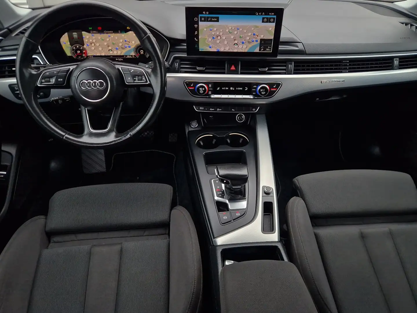 Audi A4 A4 Avant 40 TDI Quattro S-Tronic Top Ausstattung! Schwarz - 2