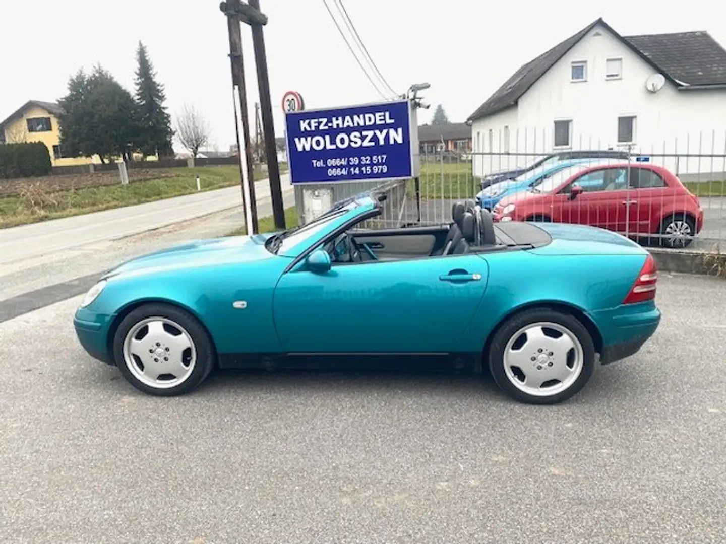 Mercedes-Benz SLK 230 SLK 230 Kompressor Aut.NEUES PICKERL 7-26 Blau - 2