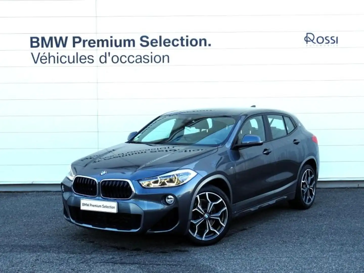 BMW X2 xDrive20dA 190ch M Sport X Euro6d-T Gris - 1