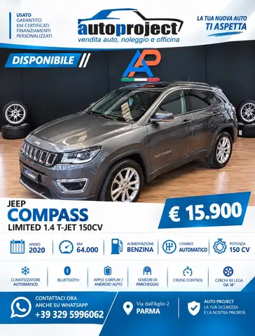 Jeep Compass 1.3 T4 150 CV aut 2WD S