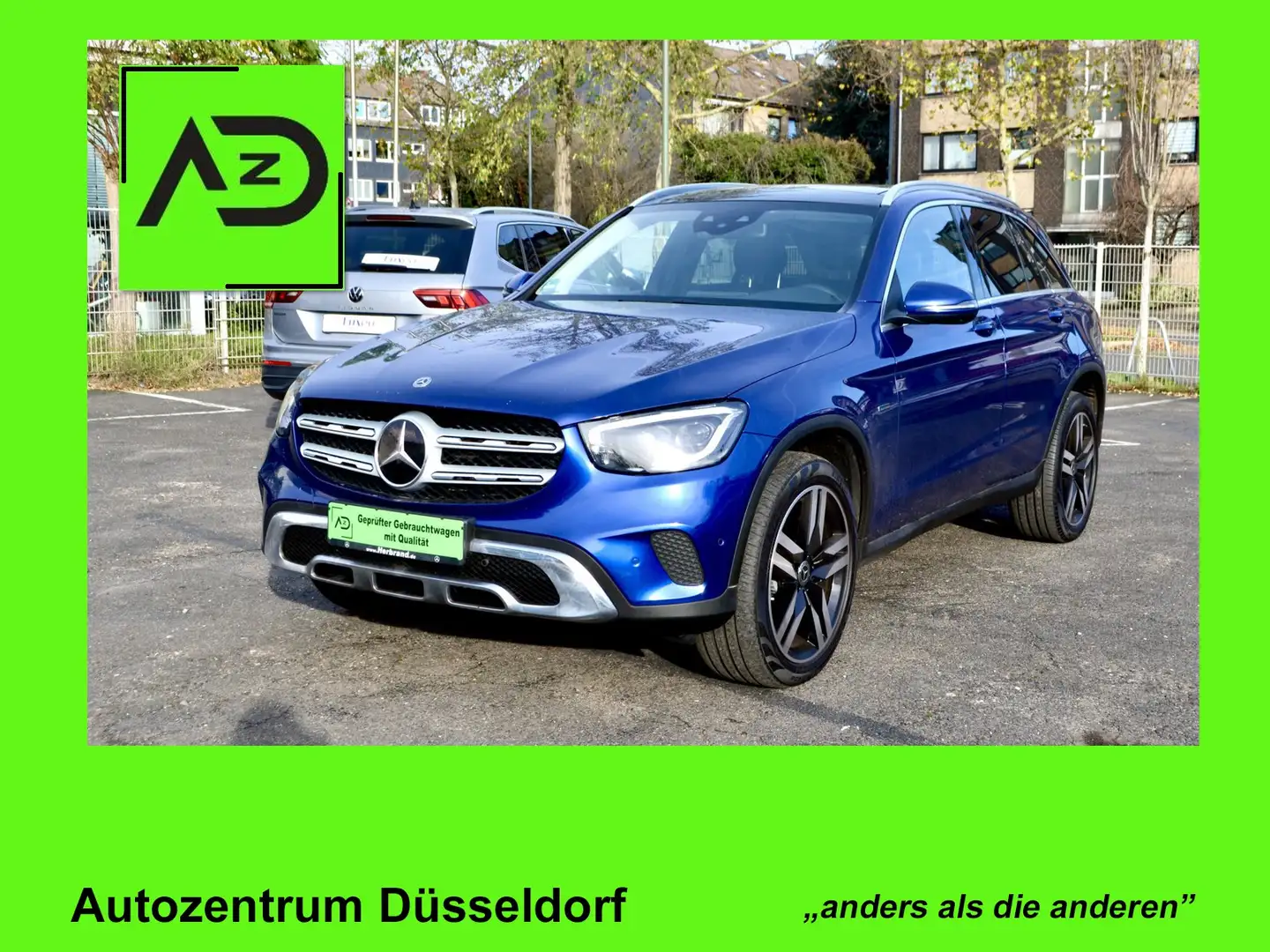 Mercedes-Benz GLC 300 de 4-Matic *AMG-LINE*20-ZOLL*LED*LEDER* Blau - 1