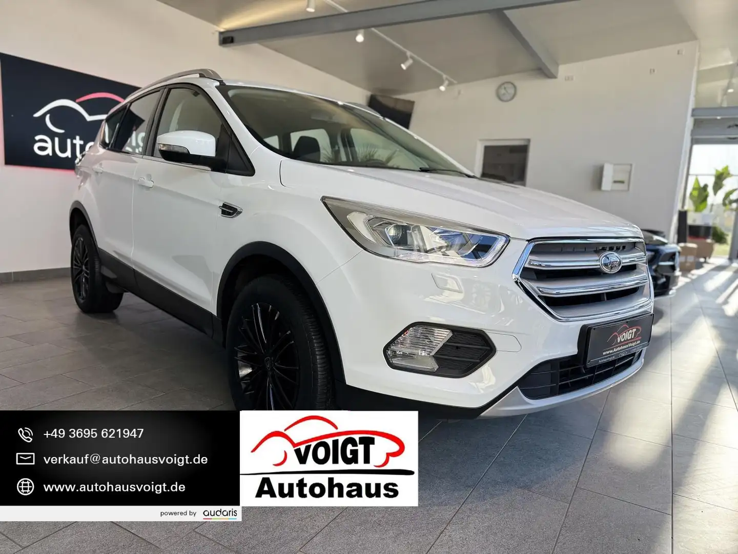 Ford Kuga 2.0 TDCi Navi SHZ + LHZ Weiß - 1