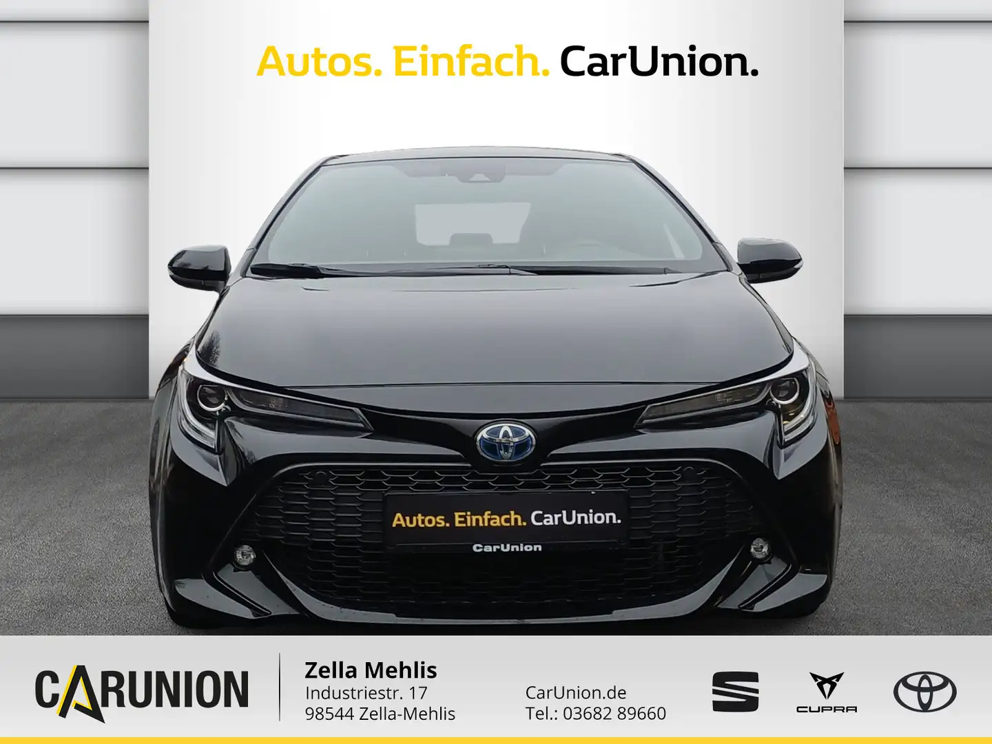 Toyota Corolla 1.8 HSD Team D *KLIMA*NAVI*KAMERA*SITZH* Schwarz - 2