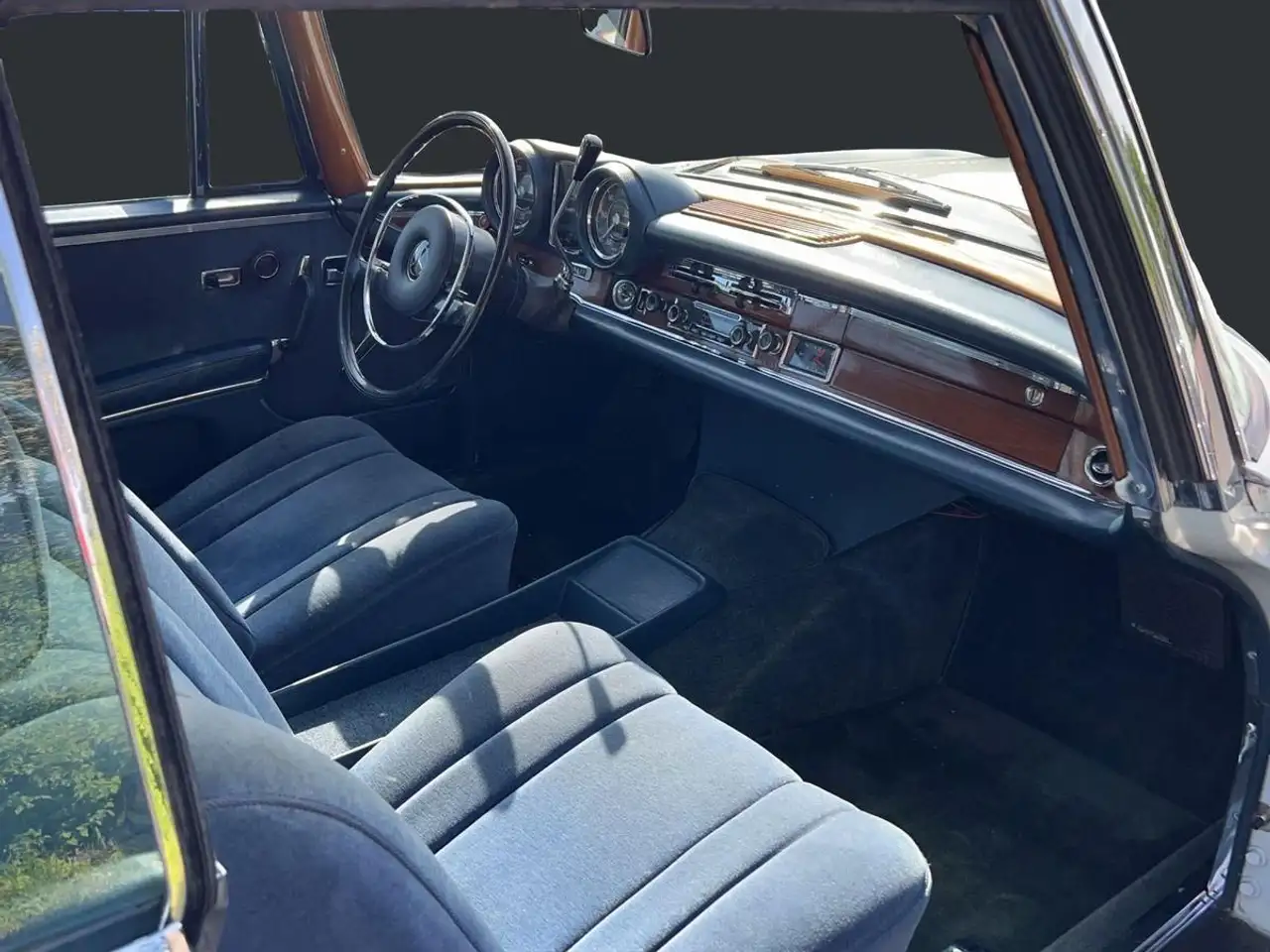 Mercedes-Benz 280 SEC Coupe-seltene Farbe*Blaues Velour*, foto 12