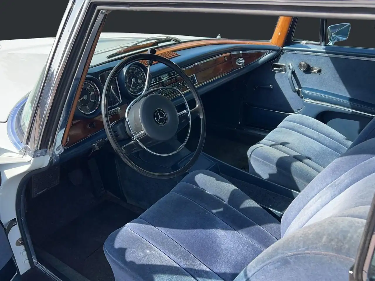 Mercedes-Benz 280 SEC Coupe-seltene Farbe*Blaues Velour*, foto 10