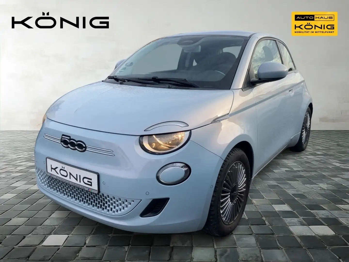 Fiat 500e 3+1 MY23 118PS 42kWh KLIMA*CARPLAY*TEMPOMAT Blau - 1