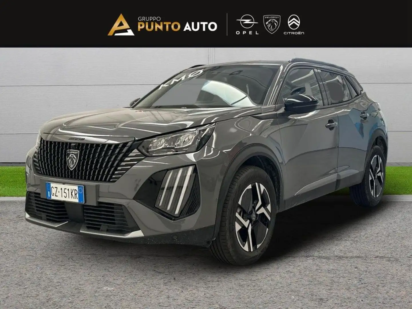 Peugeot 2008 Hybrid 145 e-DCS6 Allure Grijs - 1