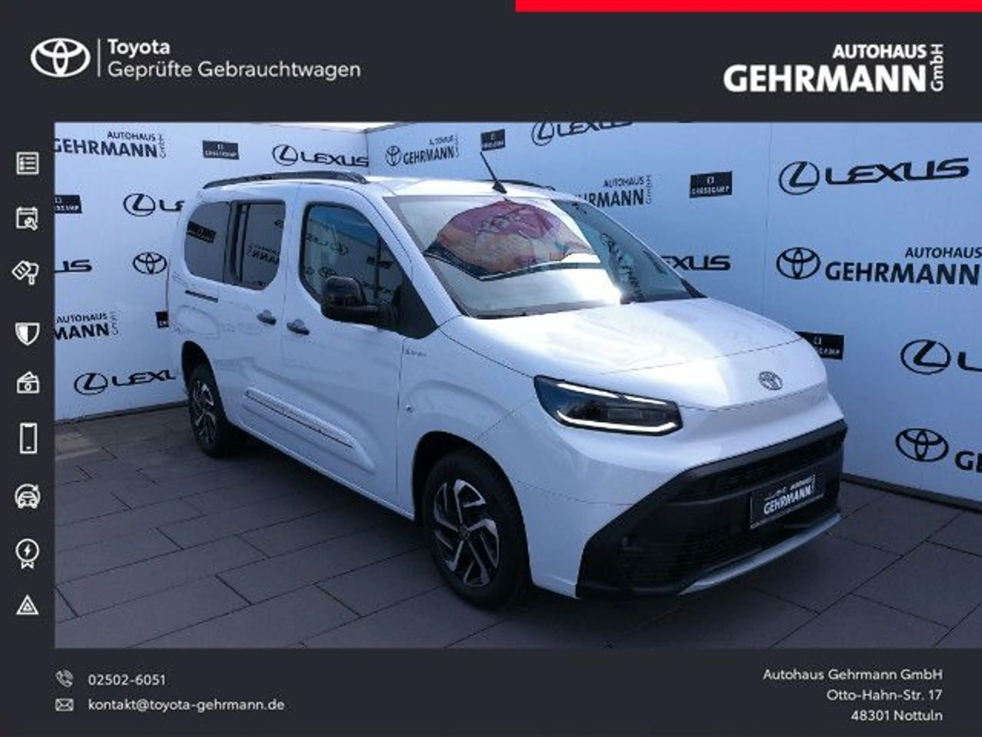 Toyota Proace Verso L2 Teamp. Mobil *Rollstuhlumb*