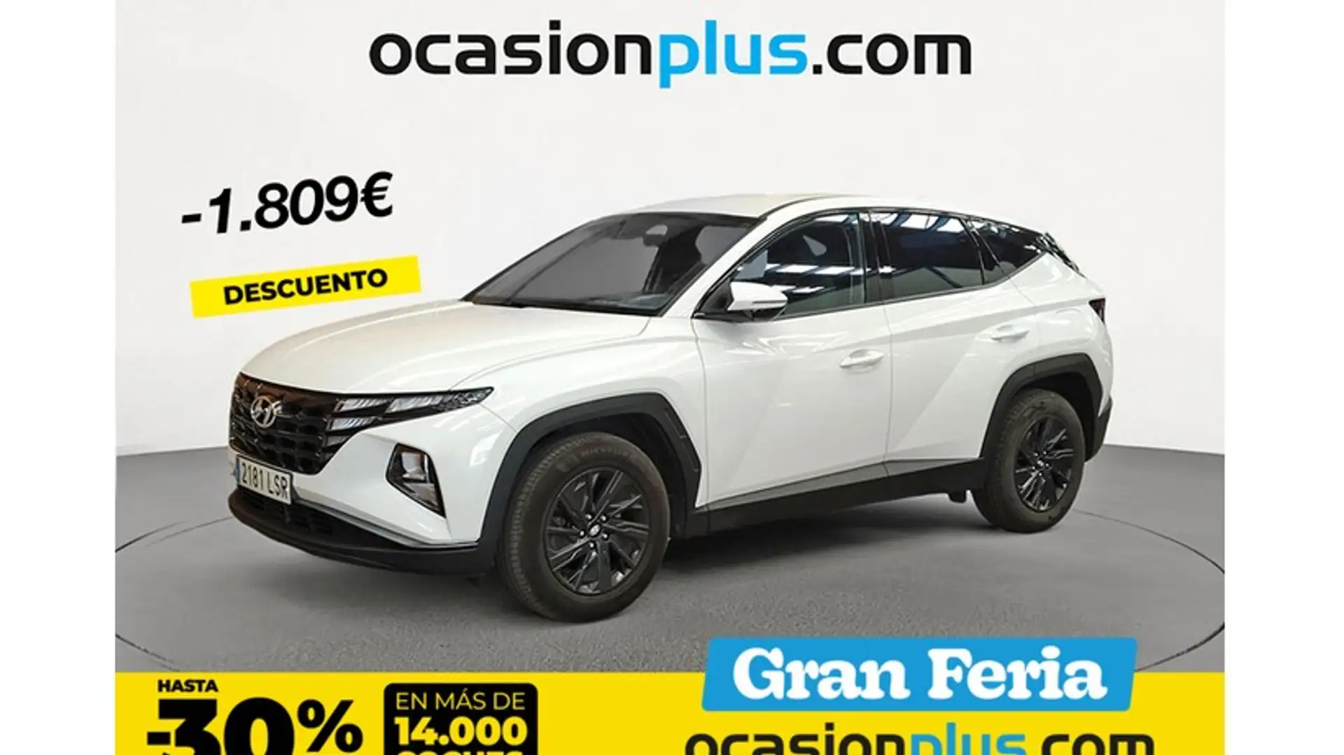 Hyundai TUCSON 1.6 CRDI Klass 4x2 Blanc - 1