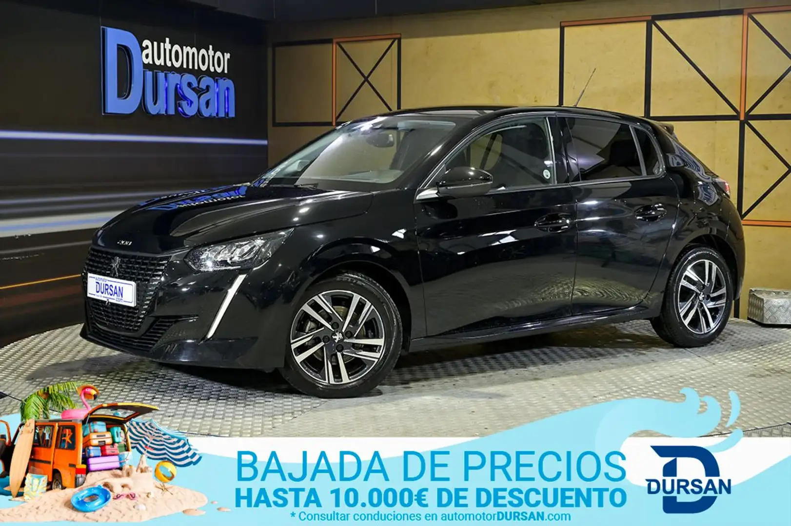 Peugeot 208 PureTech 73kW 100CV Allure Negro - 1
