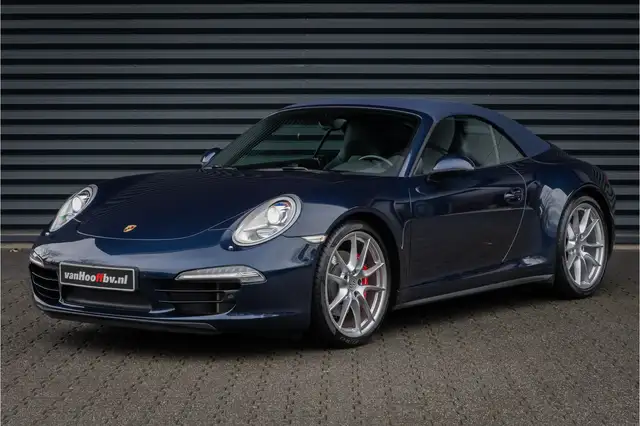 Porsche 991 Cabrio 3.8 Carrera 4S Sportchrono - Nachtblauw
