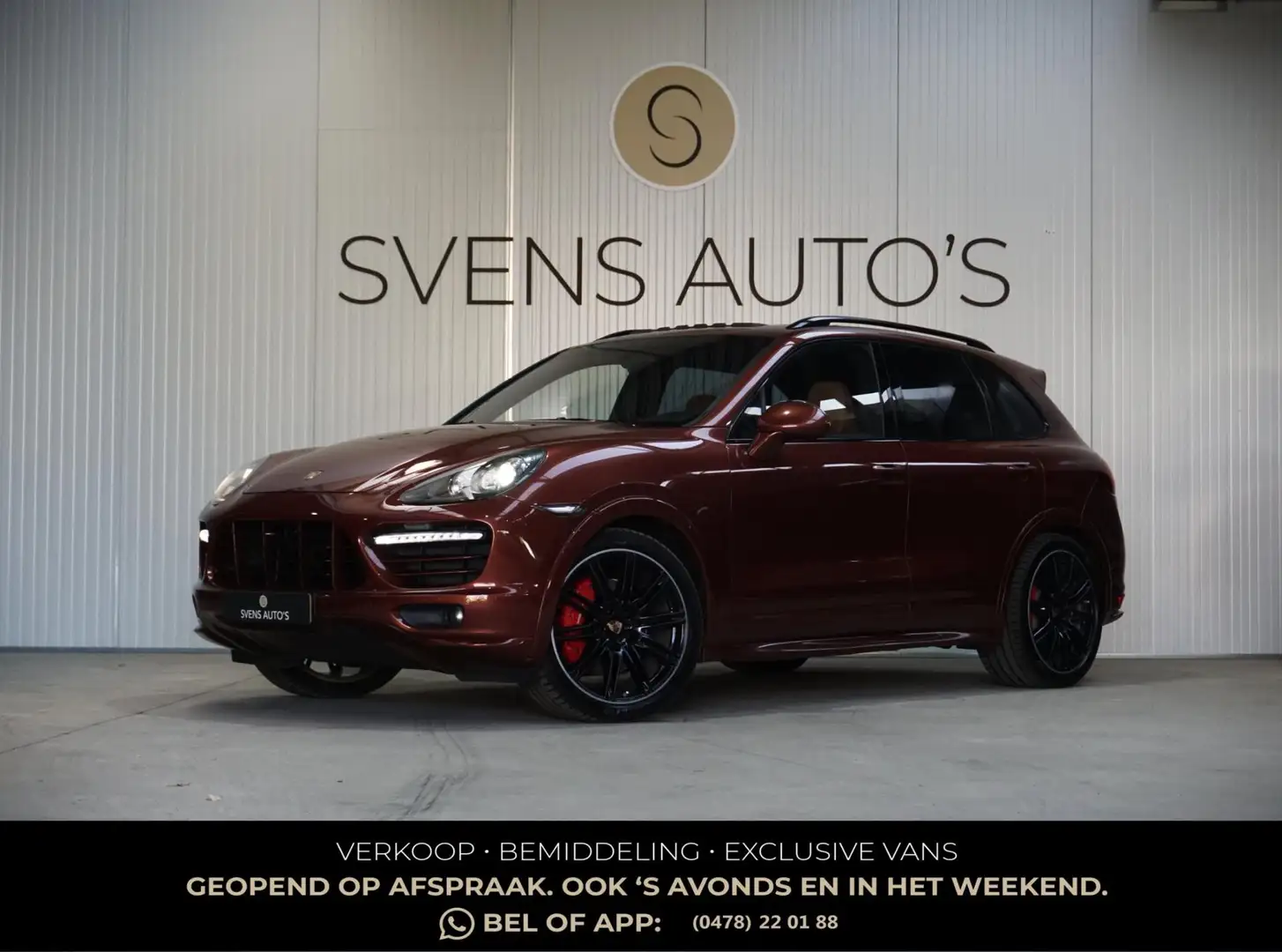 Porsche Cayenne 4.8 GTS Complete Historie|Chrono|Schuifdak|Luchtve Roşu - 1