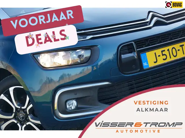 Citroen Grand C4 SpaceTourer 1.2 PureTech Shine - Alchemy Blue- 7 zitter - Came