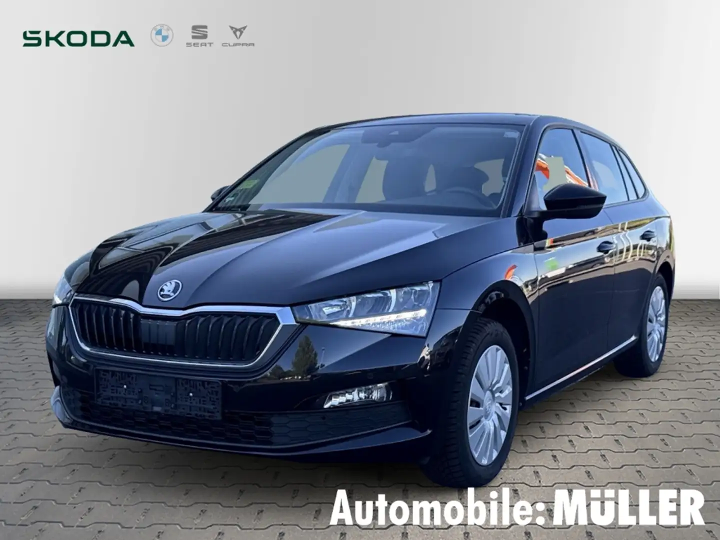 Skoda Scala EU6d 1.0 TSI Ambition OPF (EURO O6d) Navi Digitale Schwarz - 1