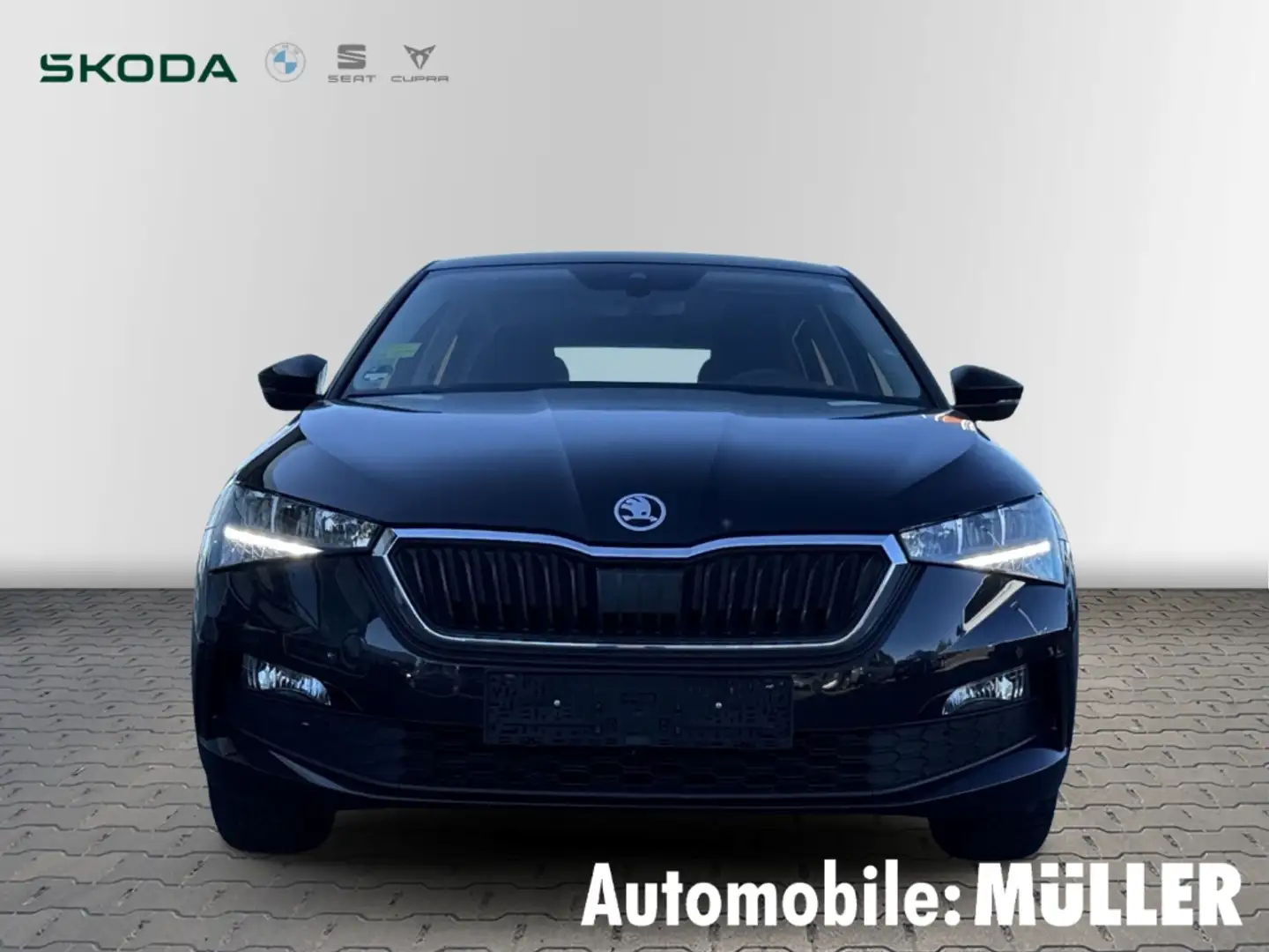 Skoda Scala EU6d 1.0 TSI Ambition OPF (EURO O6d) Navi Digitale Schwarz - 2