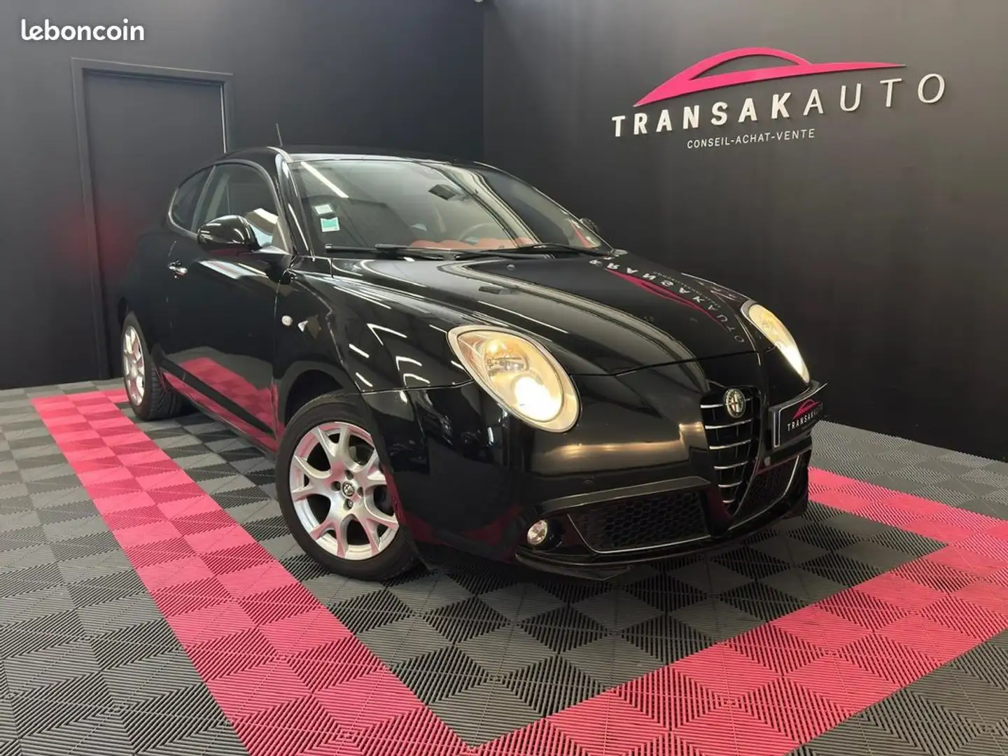 Alfa Romeo MiTo 1.4 MPI 78ch Junior SECONDE MAIN RÉVISION À JOUR Noir - 1