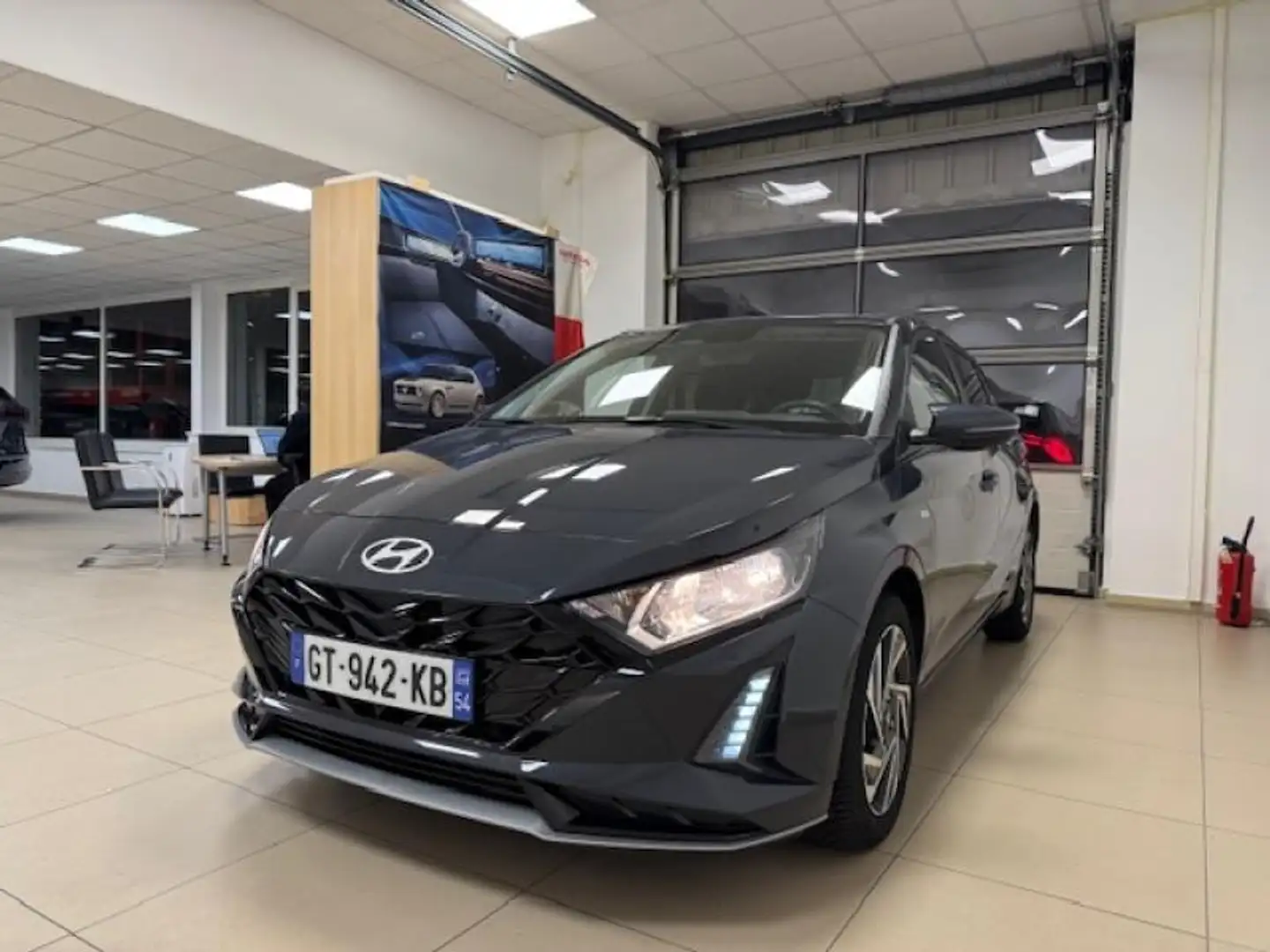 Hyundai i20 1.0 T-GDi 100ch Hybrid Intuitive DCT-7 Gris - 1